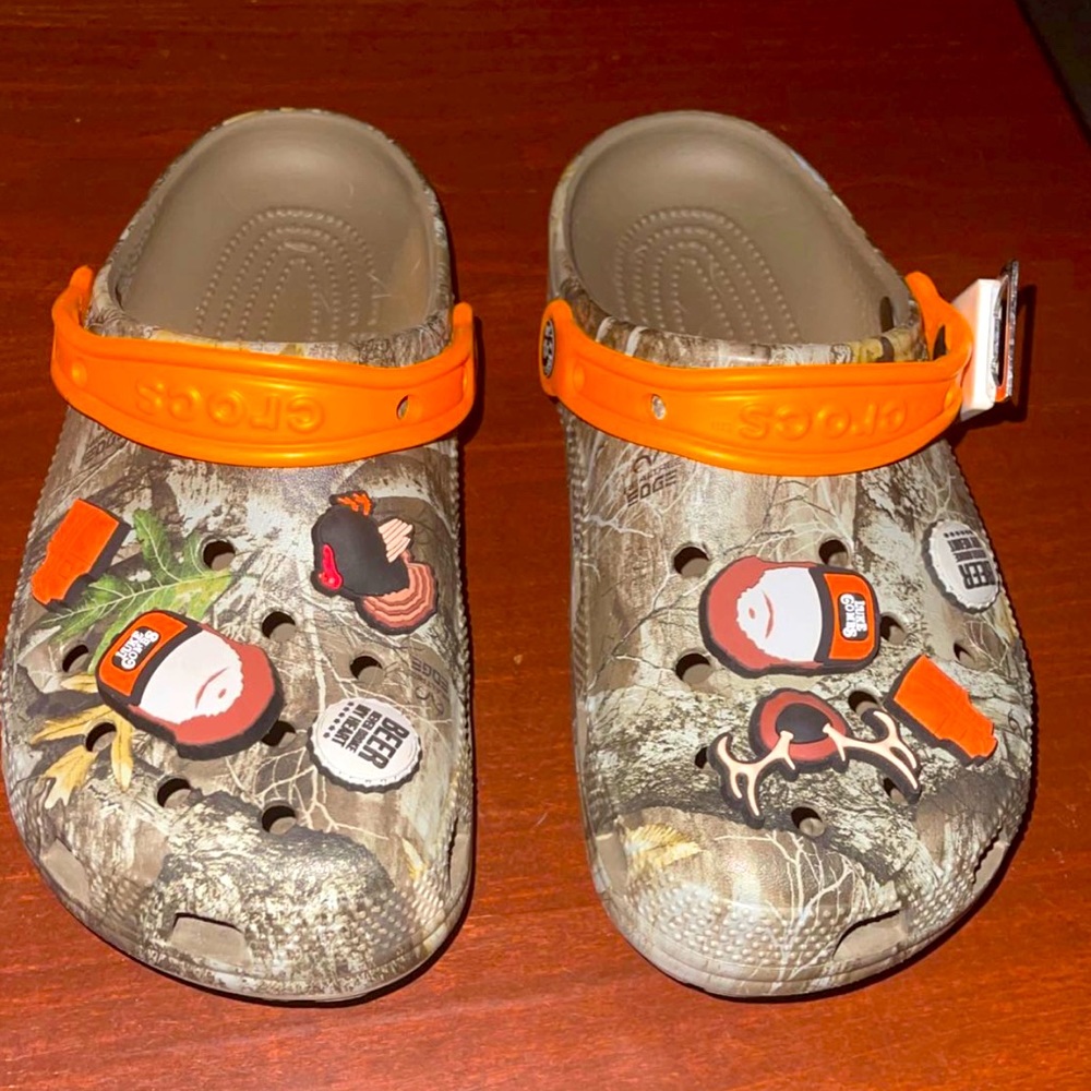 Luke Combs Camo Crocs